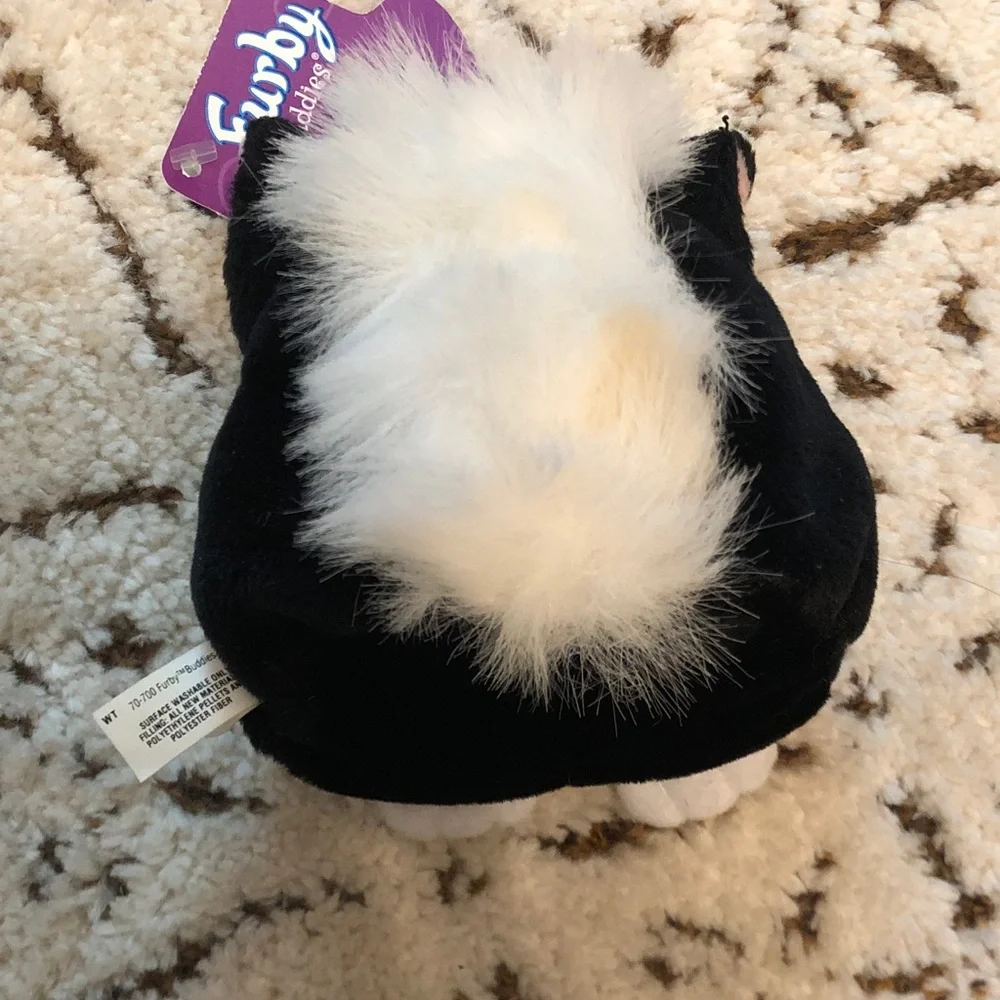 Furby Buddies Black and White Interactive Bird Toy